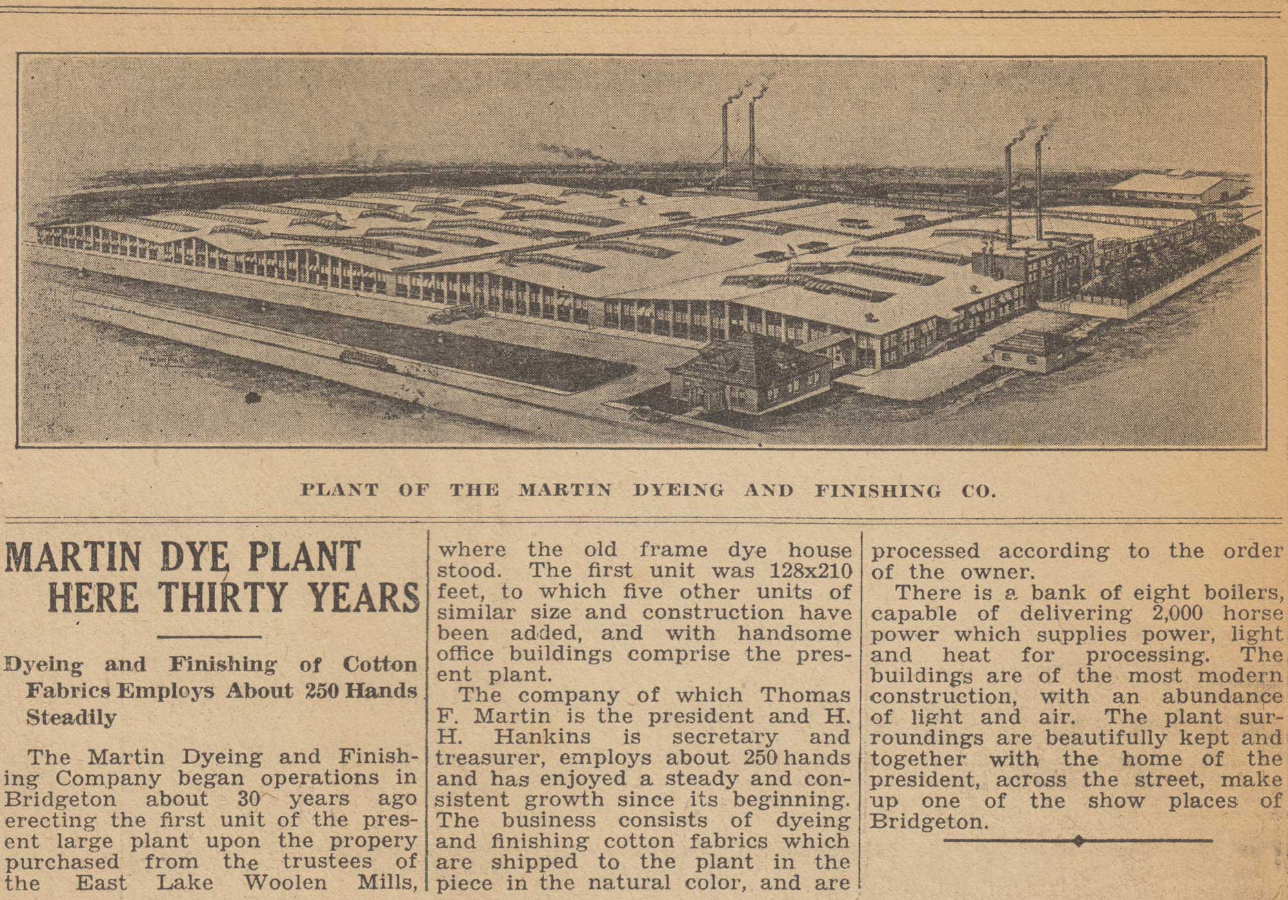 Martin Dyeing and Finishing